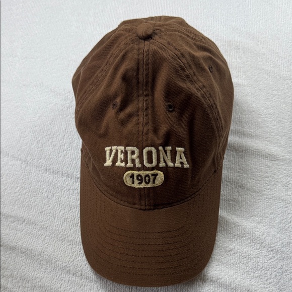 Other - Brown Verona 1907 Baseball Cap